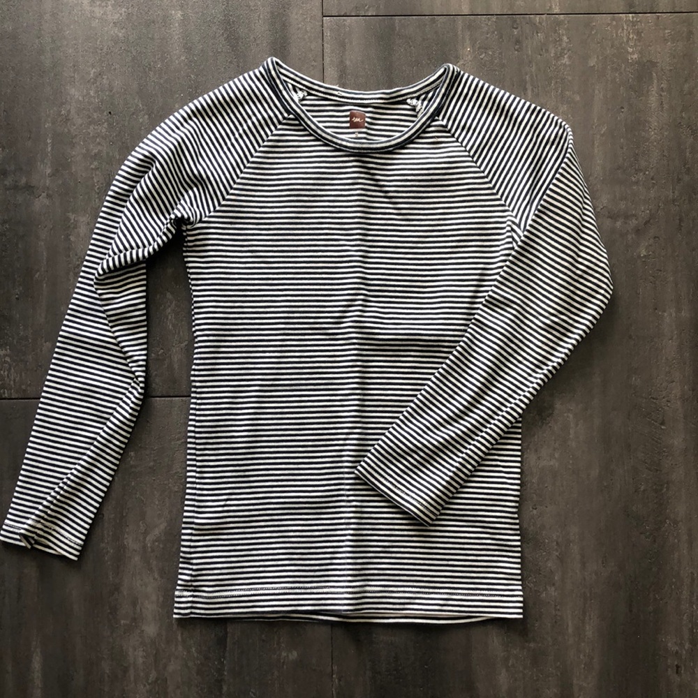 Tea striped long-sleeve shirt